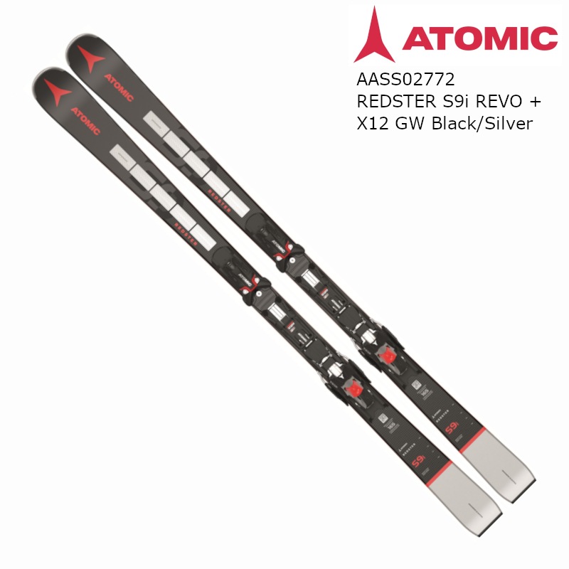 スキー 板 アトミック 2023 ATOMIC REDSTER S9i REVO + X12 GW Black 