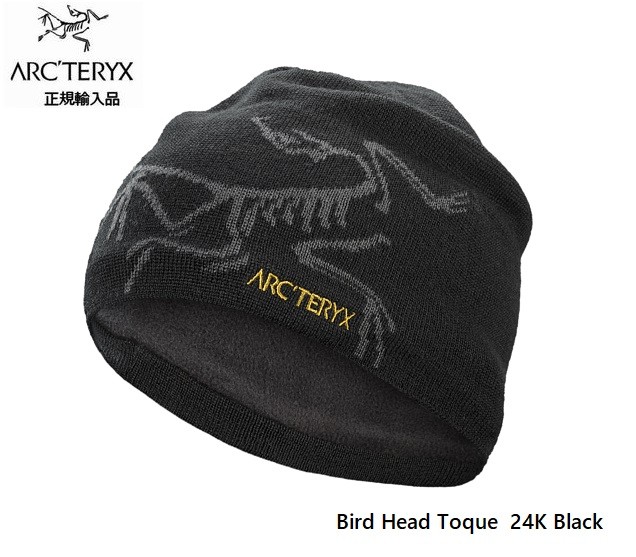 Arc'teryx ニット帽 黒　レア ARC'TERYX ニット帽 ニットキャップ ARC'TERYX/アークテリクス