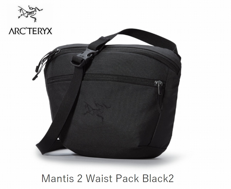 ƥꥯ ȥɥ ARC'TERYX Mantis 2 Waist Pack Black2 X00000610001 Хå ȥѥå ҥåץХå ޥ2 ѥǥ