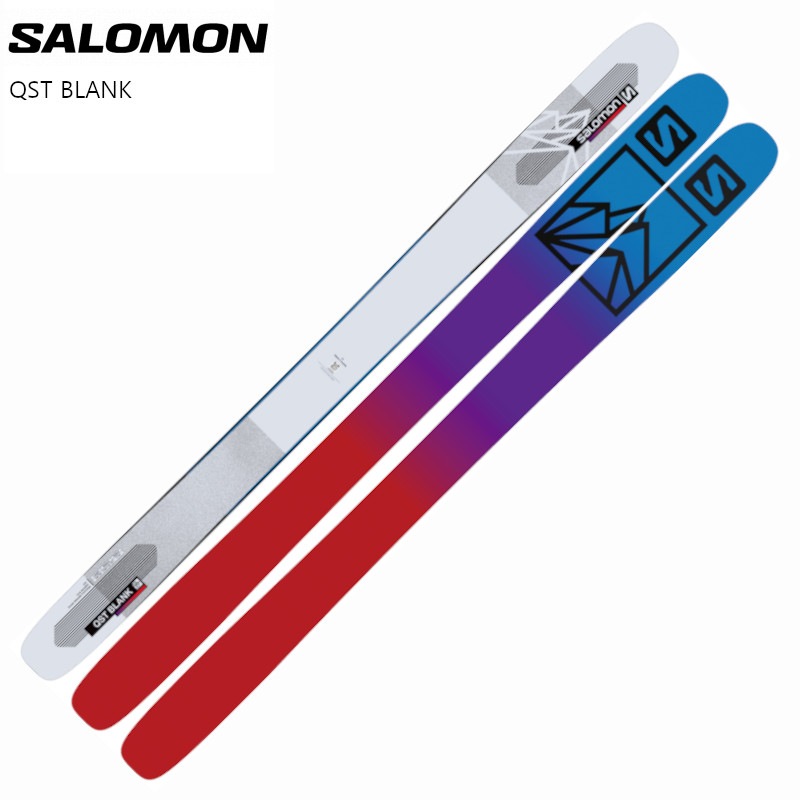 SALOMON QST BLANK スキー パウダー フリーライド サロモン スキー板 2023 SALOMON QST BLANK 112mm フリーライド