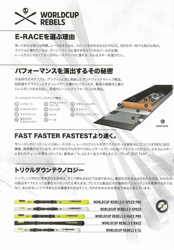 ヘッド 2020 2021 HEAD WC Rebels e-SL RD FIS SW RP WCR14+ FFREEFLEX