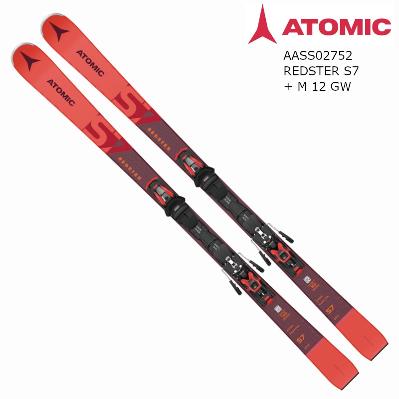 アトミック スキー板 2023 ATOMIC REDSTER S7 + M 12 GW レッドスター
