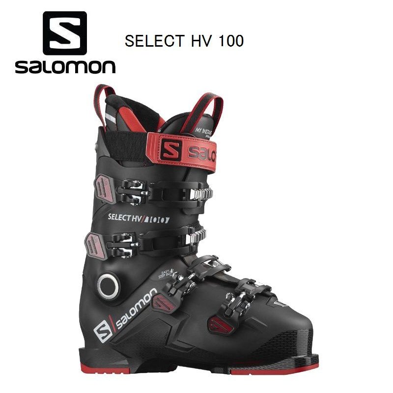 サロモン スキーブーツ 2023 SALOMON SELECT HV 100 BLACK/Belluga
