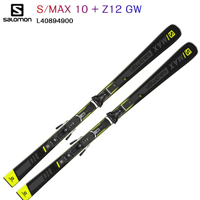 Salomon S/MAX 12 + Z12 GW 165 2019-20モデル Salomon S/MAX 12 + Z12 GW 165 2019-20モデル SALOMON スキー 板