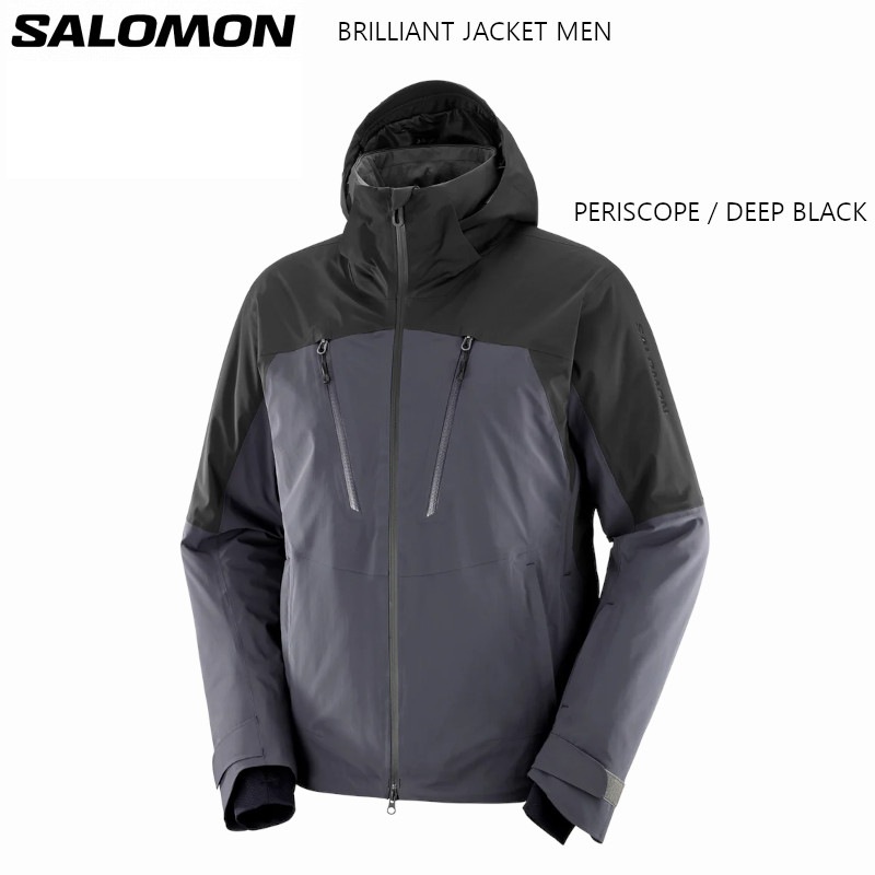   2024 SALOMON BRILLIANT JACKET M PERISCOPE/DEEP BLACK ֥ꥢ  㥱å