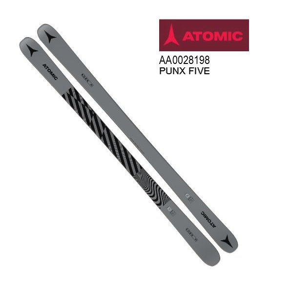 アトミック 2020 2021 ATOMIC PUNX FIVE Grey 板のみ バンプ