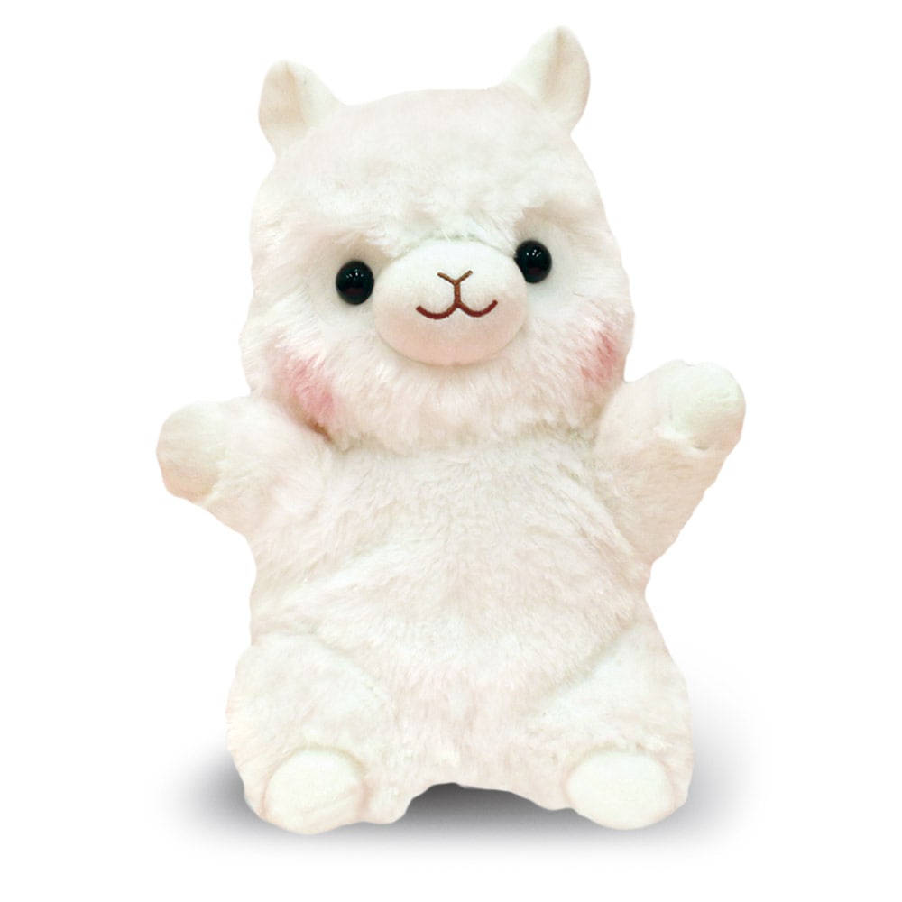 アルパカッソハンドパペットしろちゃん /Alpacasso hand puppet Shiro