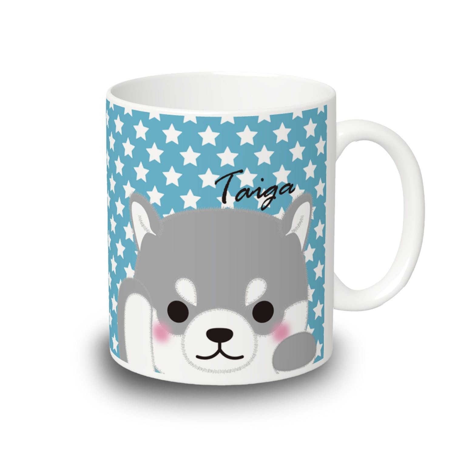 オンライン限定】豆しば三兄弟マグカップ(風呂敷/タイガ) 571493