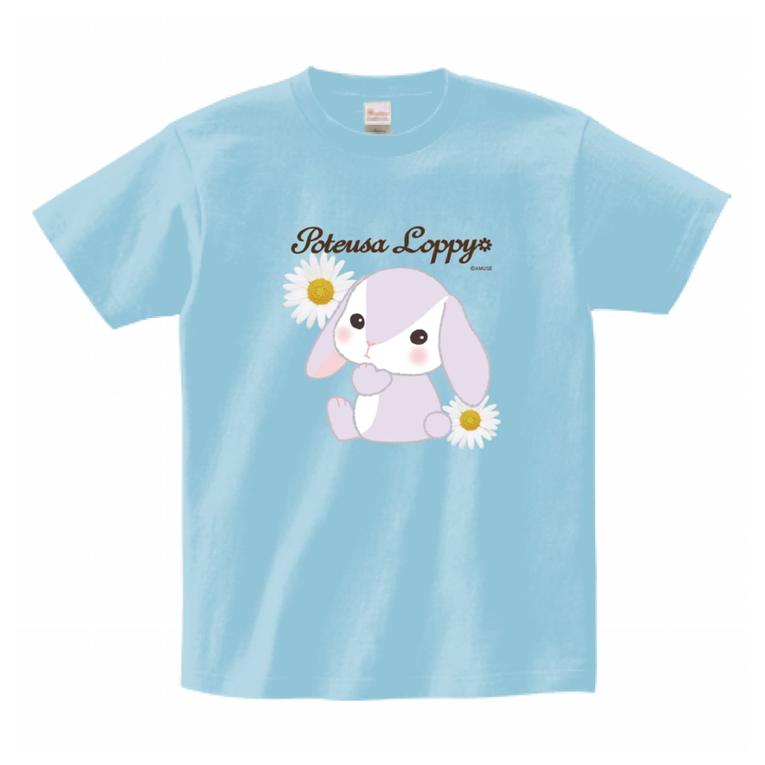 >【オンライン限定】ぽてうさろっぴーTシャツ(すみれちゃん) ：572542