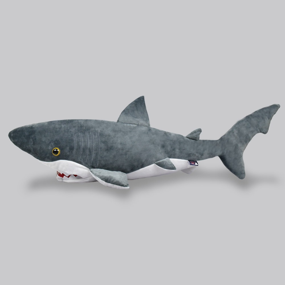 ホオジロザメ リアルワールド ぬいぐるみ リアルワールド ホオジロザメ ぬいぐるみマスコットの通販 by