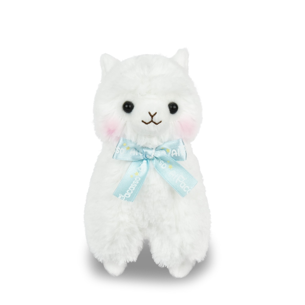 プカラチャン、アルパカちゃん、ピンバッジ 2個セット アルパカッソリボンBIG しろちゃん / Alpacasso ribbon BIG