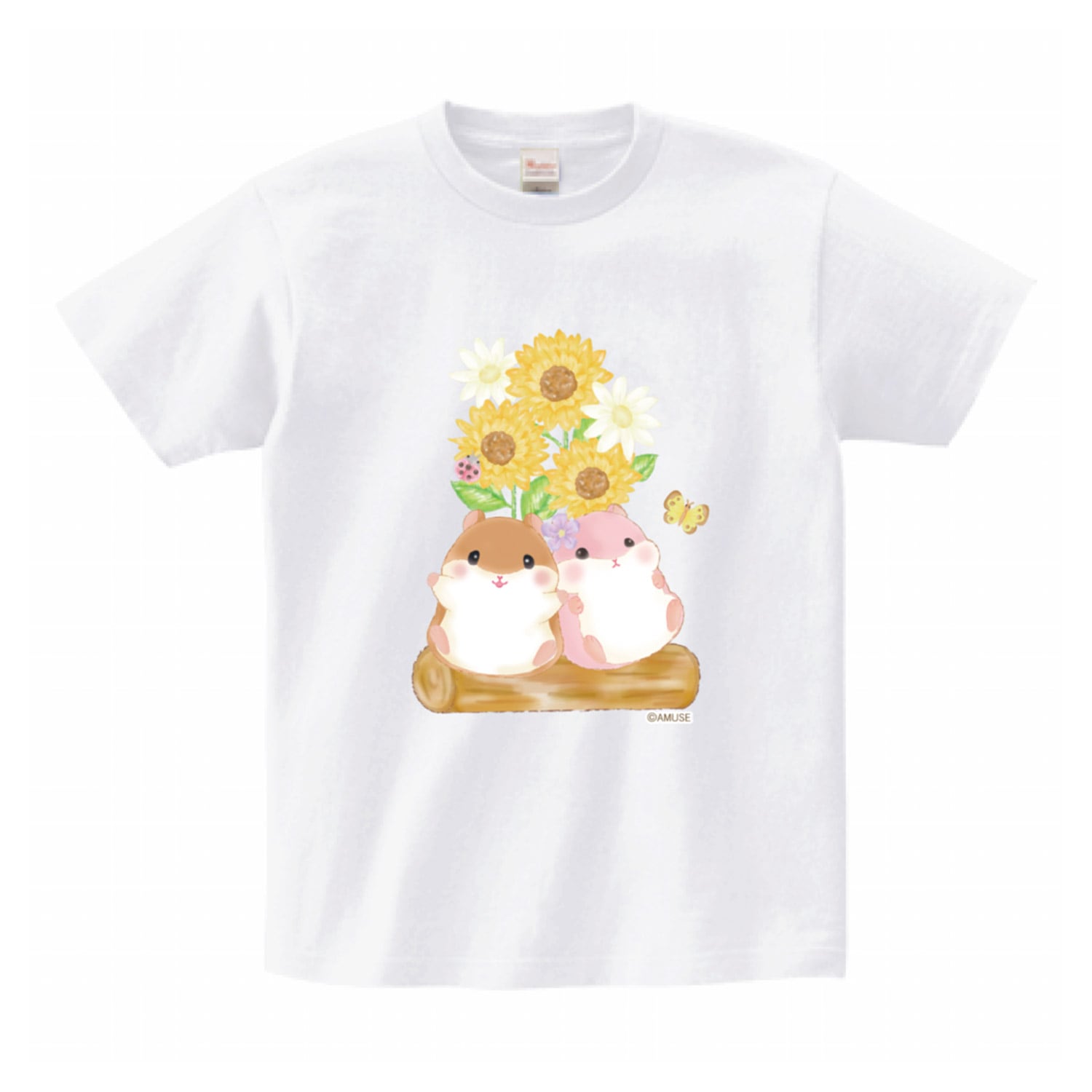 >【オンライン限定】ころはむコロンTシャツ(ひなたぼっこ)：574013