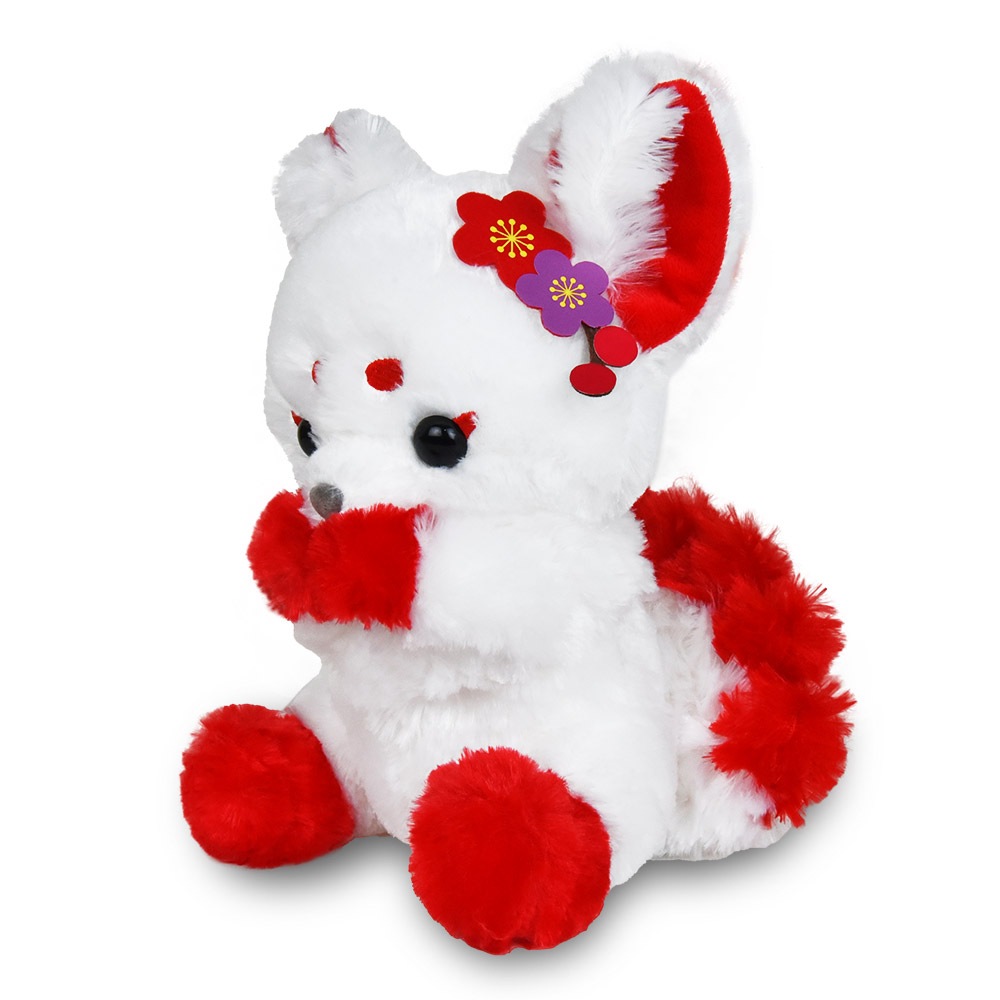 ちょコンと九尾のキツネ プレミアムJB ぬいぐるみ かのこ ういろう セット オンライン限定仕様】ちょコンと九尾さまJB花人形ういろう/Chokon to
