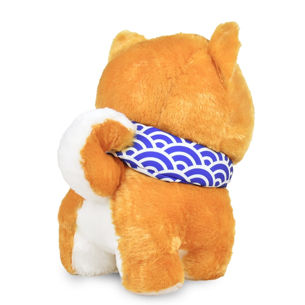 シバ犬とサイタマのセット 在庫あり 豆しば三兄弟ST 小梅 アミューズ 高さ13cm さすけの妹