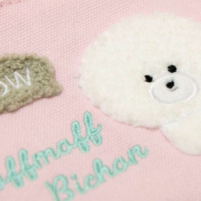 サガラ刺繍ティッシュポーチ ほわーる/Sagara Embroidered Tissue Pouch Howa-ru:702339