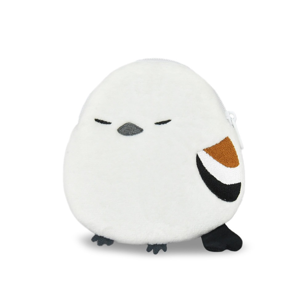 ふくふくシマエナガミニポーチ シマヒコ/Fuku-Fuku Shimaenaga Mini Pouch Shimahiko：703454