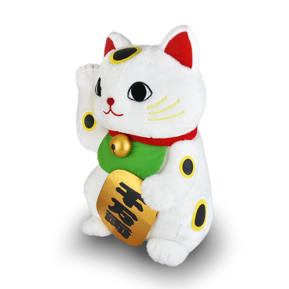 12/8迄限定！新品☆【福招き猫のニャン吉】ウルトラBIGぬいぐるみ(全2種) ≪8月の新商品≫福招き猫のニャン吉-NEW ITEM！｜アミューズ最新情報