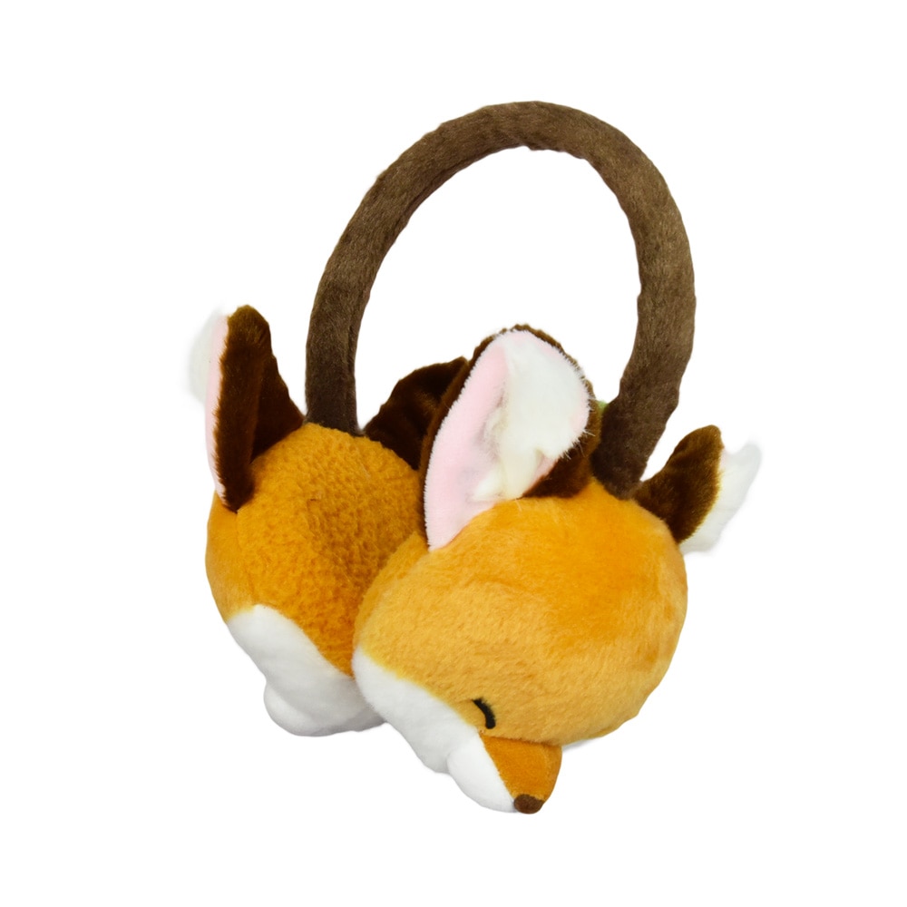 ちょコンとキツネあったかイヤーマフ きなこ/Chokon to Kitsune Attaka