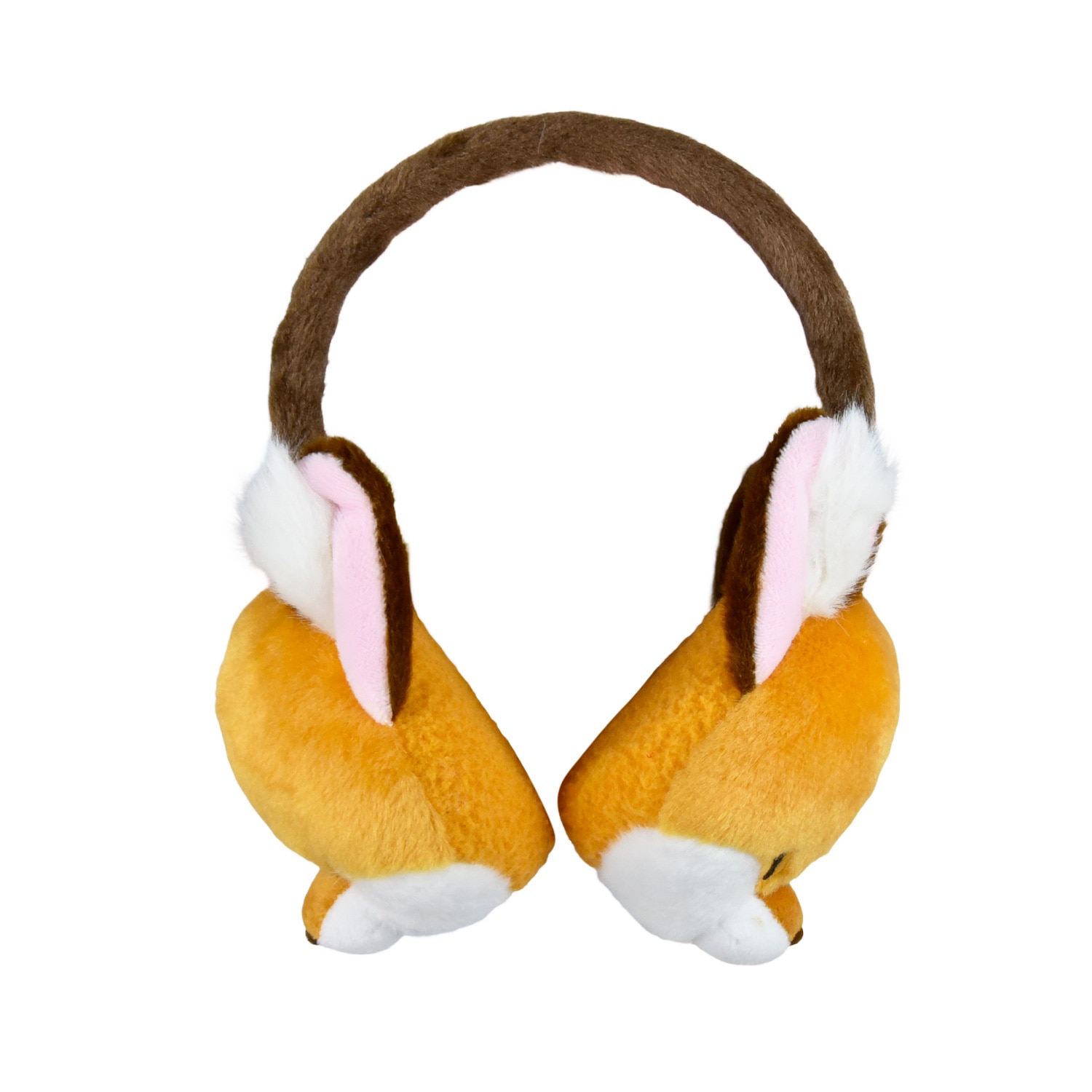 ちょコンとキツネあったかイヤーマフ きなこ/Chokon to Kitsune Attaka