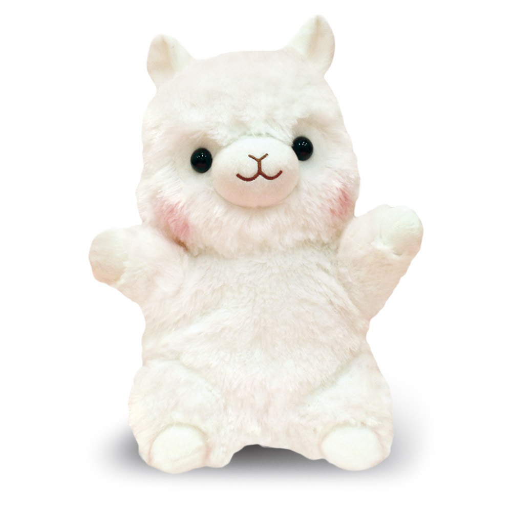 アルパカッソハンドパペットしろちゃん /Alpacasso hand puppet Shiro-chan：703753