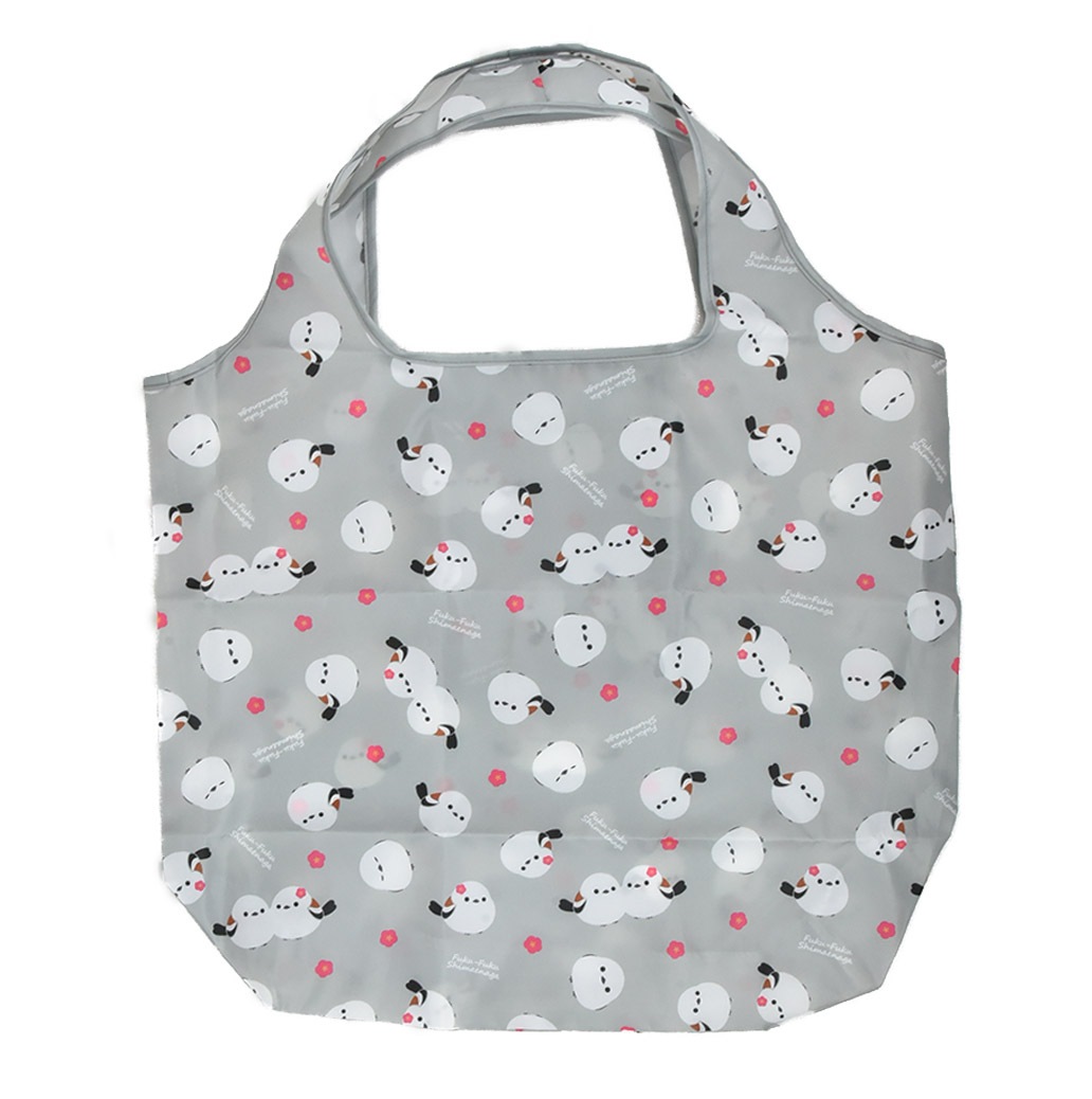 アミュキャラエコバッグ２ふくふくシマエナガ /Amuchara reusable bag2 Fukufuku Shimanaga:702925