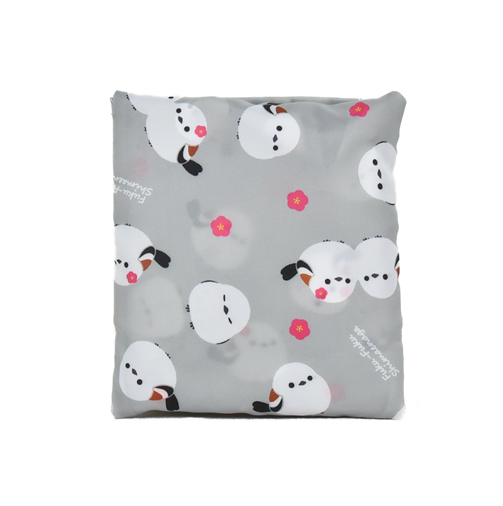 アミュキャラエコバッグ２ふくふくシマエナガ /Amuchara reusable bag2 Fukufuku Shimanaga:702925