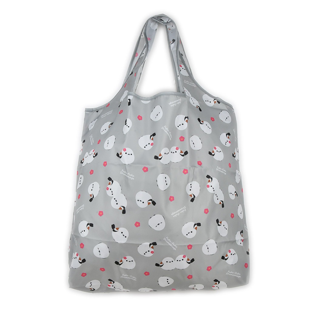 アミュキャラエコバッグ２ふくふくシマエナガ /Amuchara reusable bag2 Fukufuku Shimanaga:702925