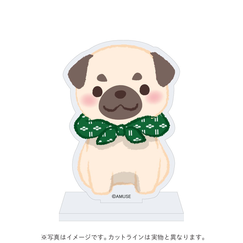 【オンライン限定】さすけさんぽ3周年記念アクリルスタンド(パグ兵衛):574487