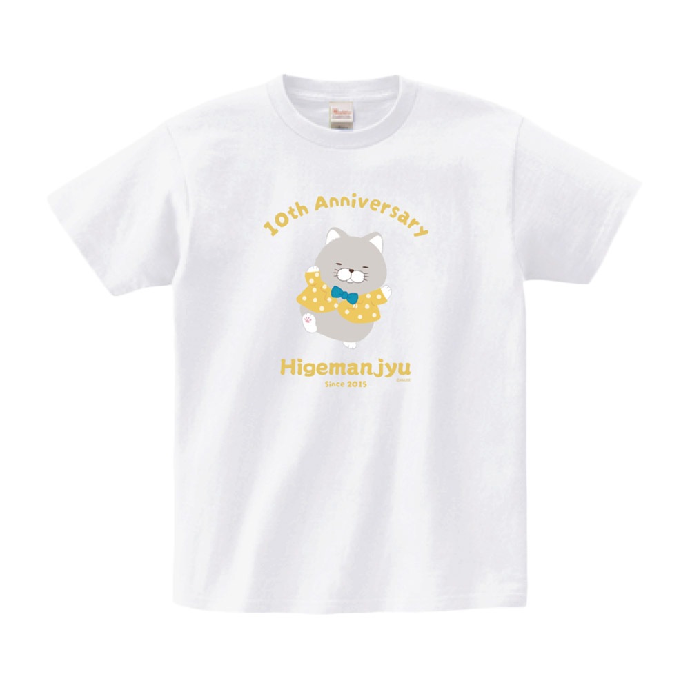 【期間限定】ひげまんじゅう10周年記念Tシャツ(ほとけ)：574451