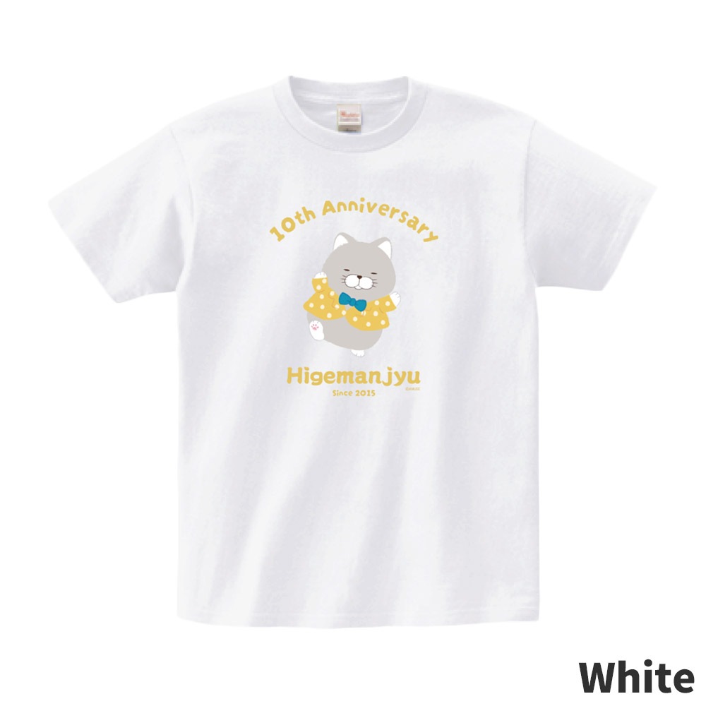 【期間限定】ひげまんじゅう10周年記念Tシャツ(ほとけ)：574451