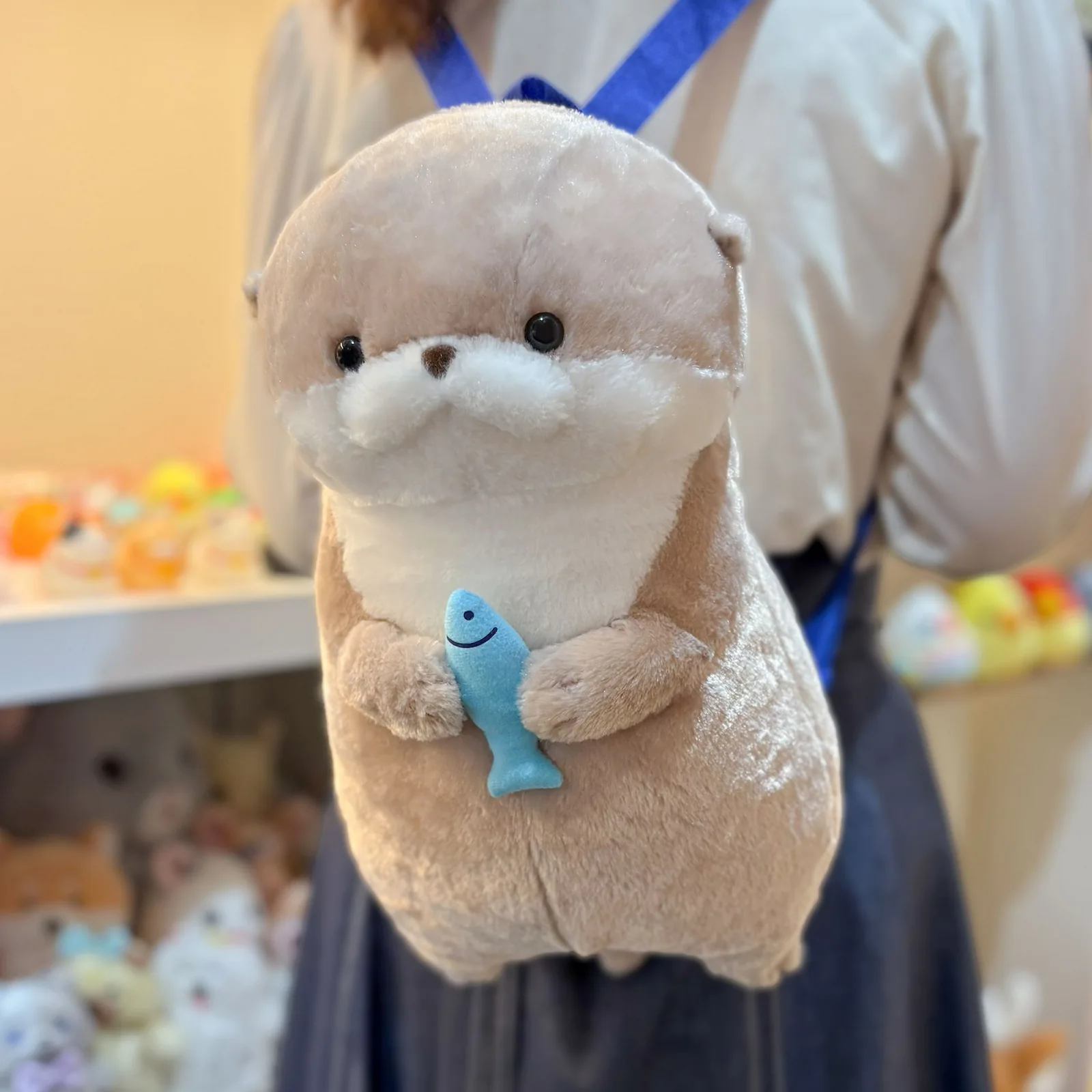 カワウソうそやんリュックうそやんおさかな/Kawauso Usoyan rucksack