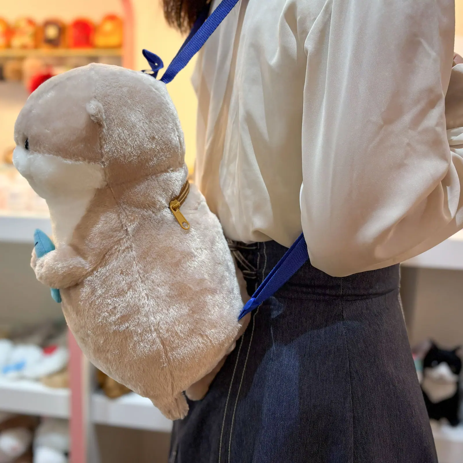 カワウソうそやんリュックうそやんおさかな/Kawauso Usoyan rucksack