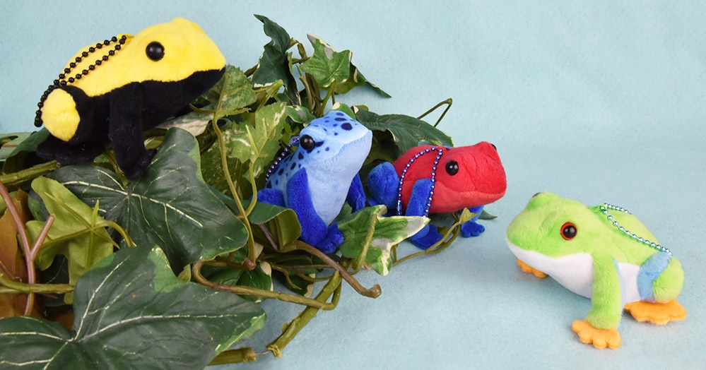 まちカエル カエル がま口 】かぎ針編みのカエル レッド | SAYOYON GALLERY