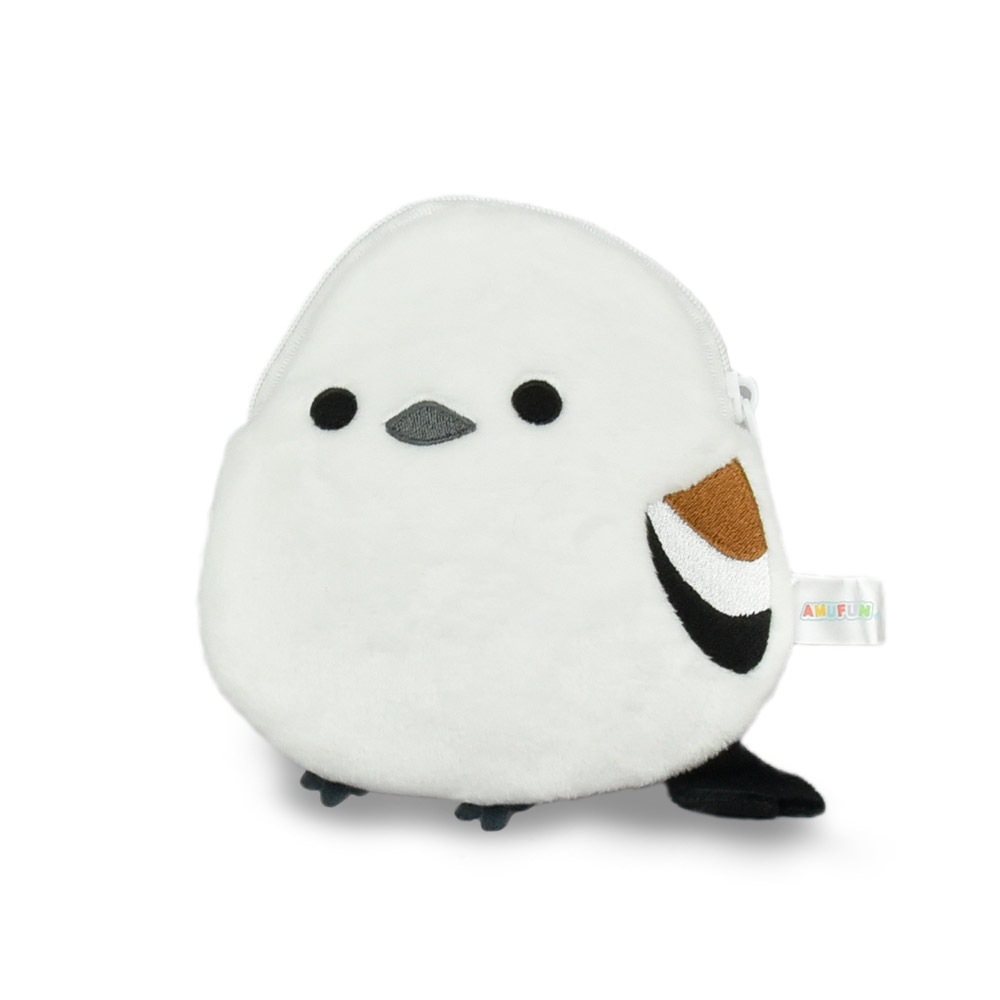 ふくふくシマエナガミニポーチ シマちゃん/Fuku Fuku Shimaenaga Mini Pouch Shima-chan：703026