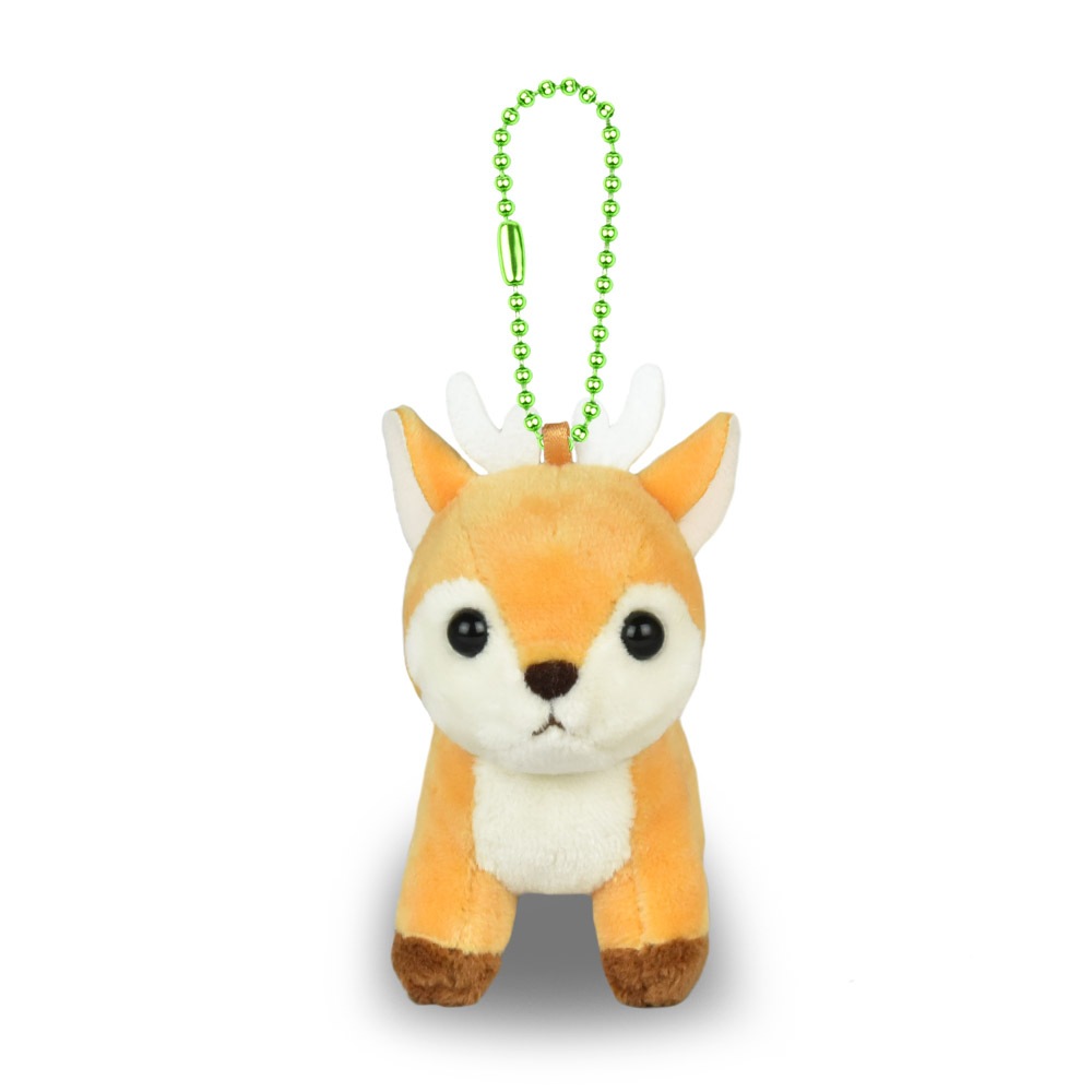 オレンジ色のオスのシカのぬいぐるみ オレンジ色のオスのシカのぬいぐるみ