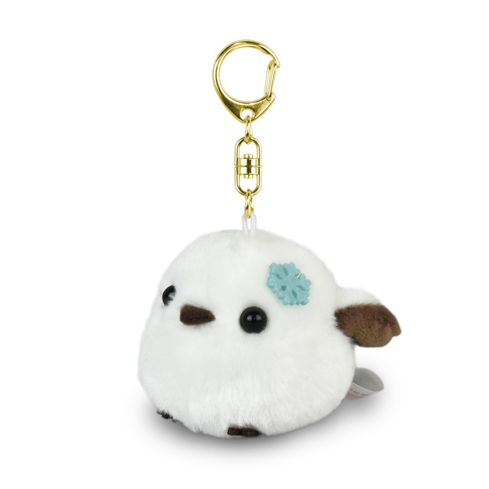 ふくふくシマエナガマスコットキーホルダー 雪の妖精シマちゃん/Fuku