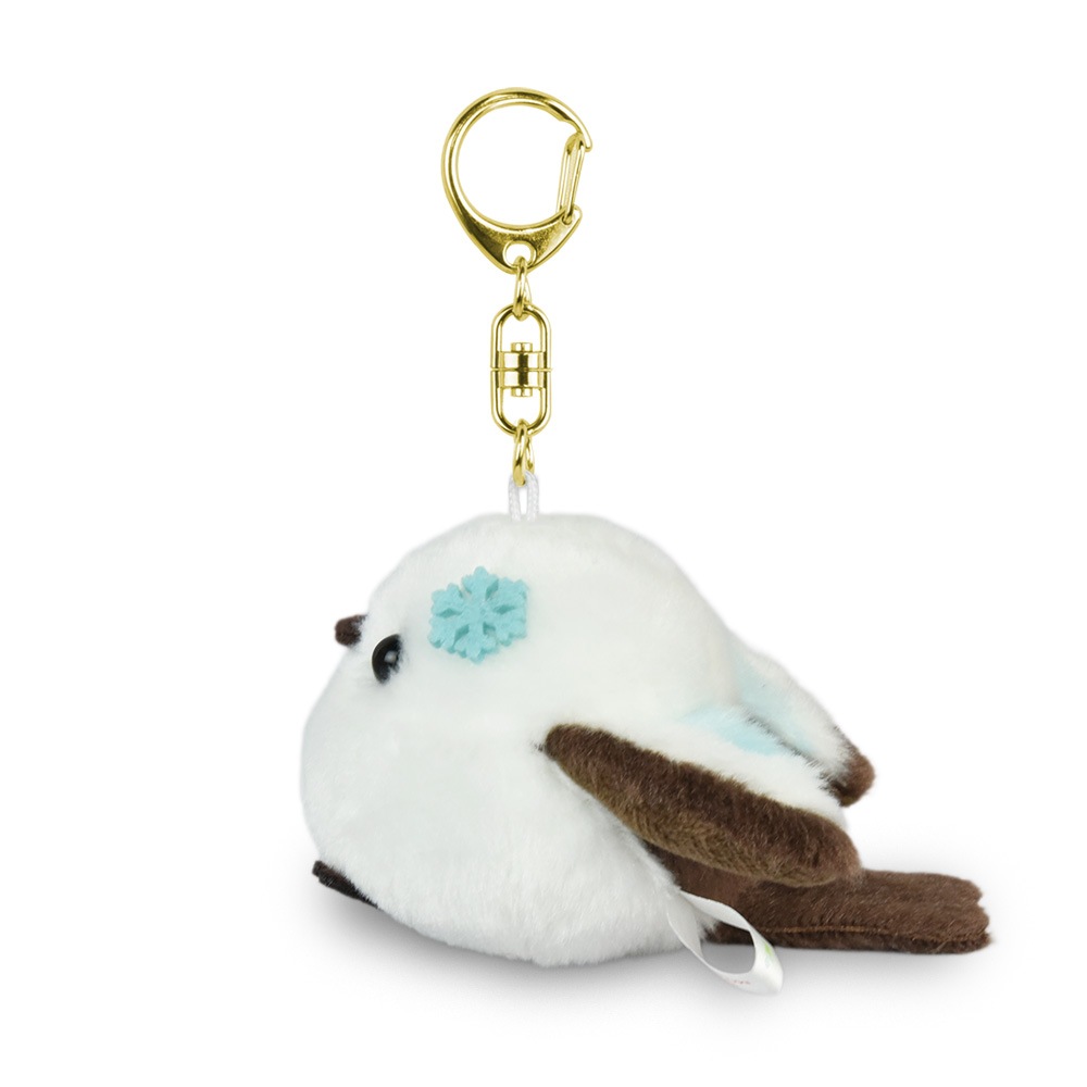 ふくふくシマエナガマスコットキーホルダー 雪の妖精シマちゃん/Fuku
