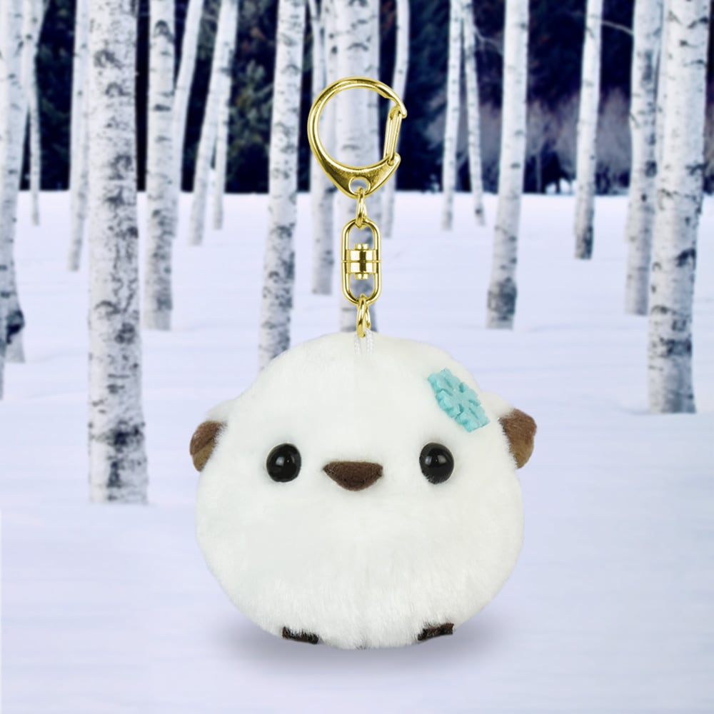 ふくふくシマエナガマスコットキーホルダー 雪の妖精シマちゃん/Fuku