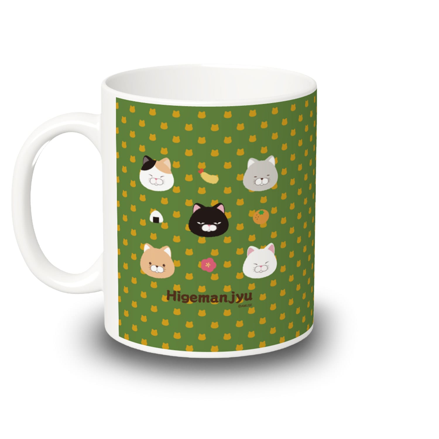 オンライン限定】ひげまんじゅうマグカップ(みーさま) | オンライン