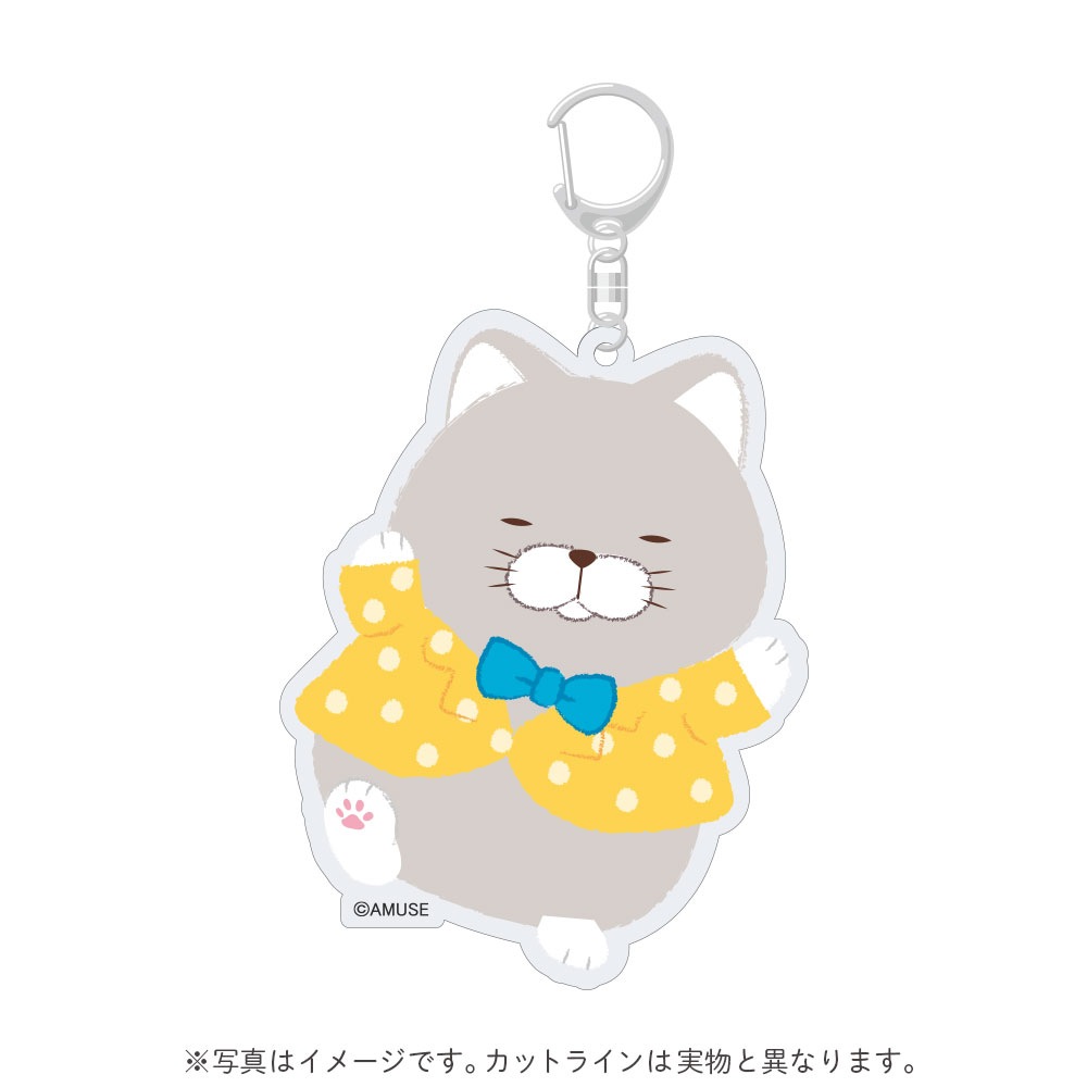 【期間限定】ひげまんじゅう10周年記念アクリルキーホルダー(ほとけ):574473