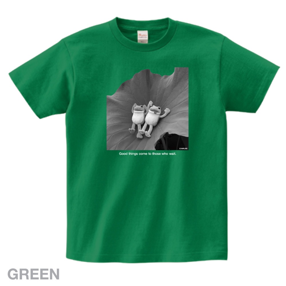 オンライン限定】おとぼけケロピョンTシャツ(モノクロ)：574523