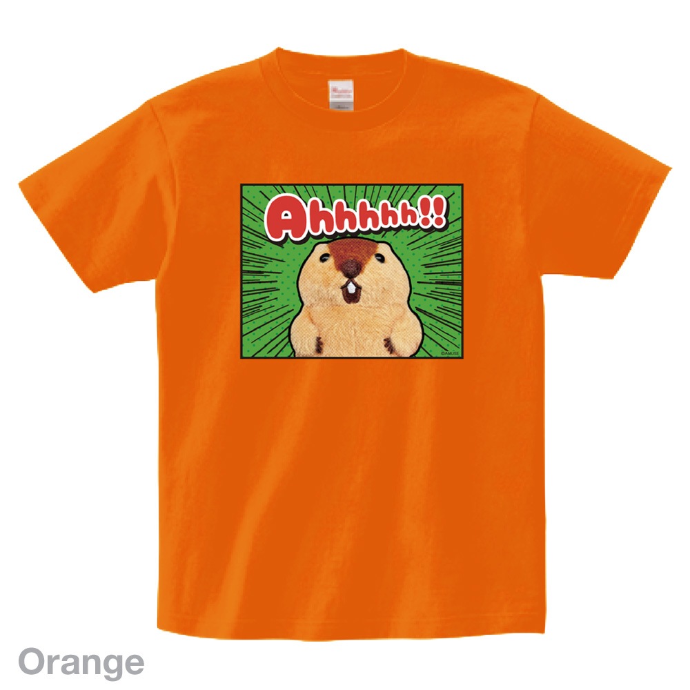 【オンライン限定】マーモットのもっとっとTシャツ(Ahhhhh!!)：574527