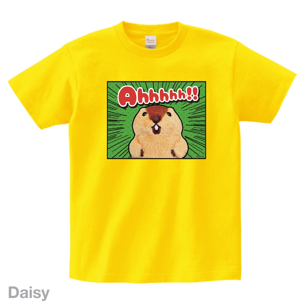 オンライン限定】マーモットのもっとっとTシャツ(Ahhhhh!!)：574527