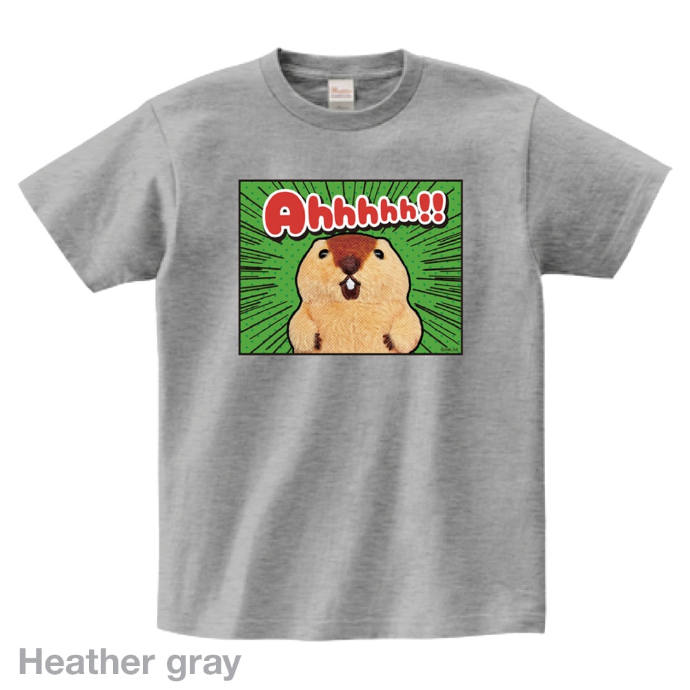 【オンライン限定】マーモットのもっとっとTシャツ(Ahhhhh!!)：574527