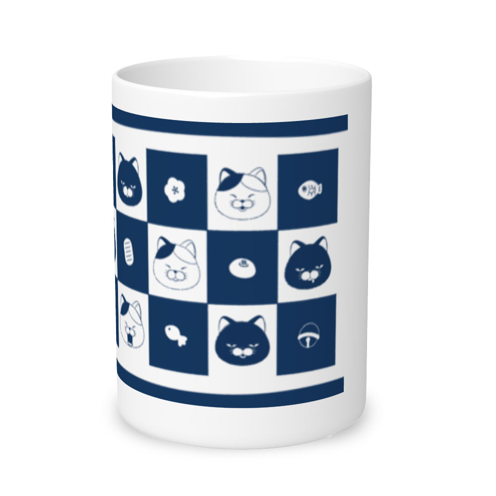 【期間限定】ひげまんじゅう10周年記念湯のみ(みーさま・黒豆):574478