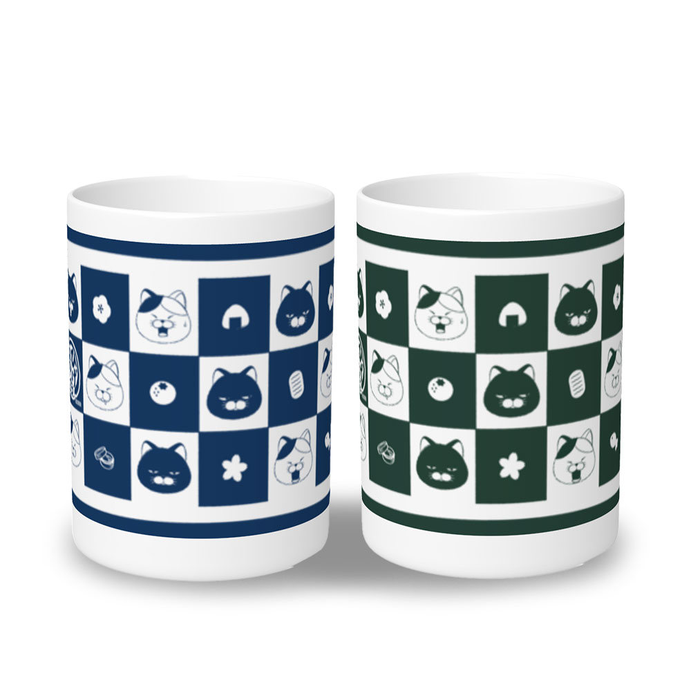 【期間限定】ひげまんじゅう10周年記念湯のみ(みーさま・黒豆):574478