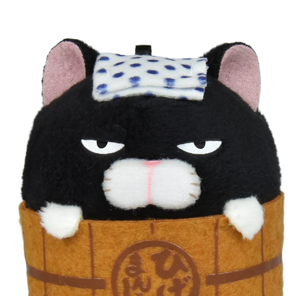 (未使用･未開封品)　ひげまんじゅうぬいぐるみ 黒豆 qdkdu57 ご当地ひげまんじゅうBC 2種セット（忍者黒豆＆忍者みーさま
