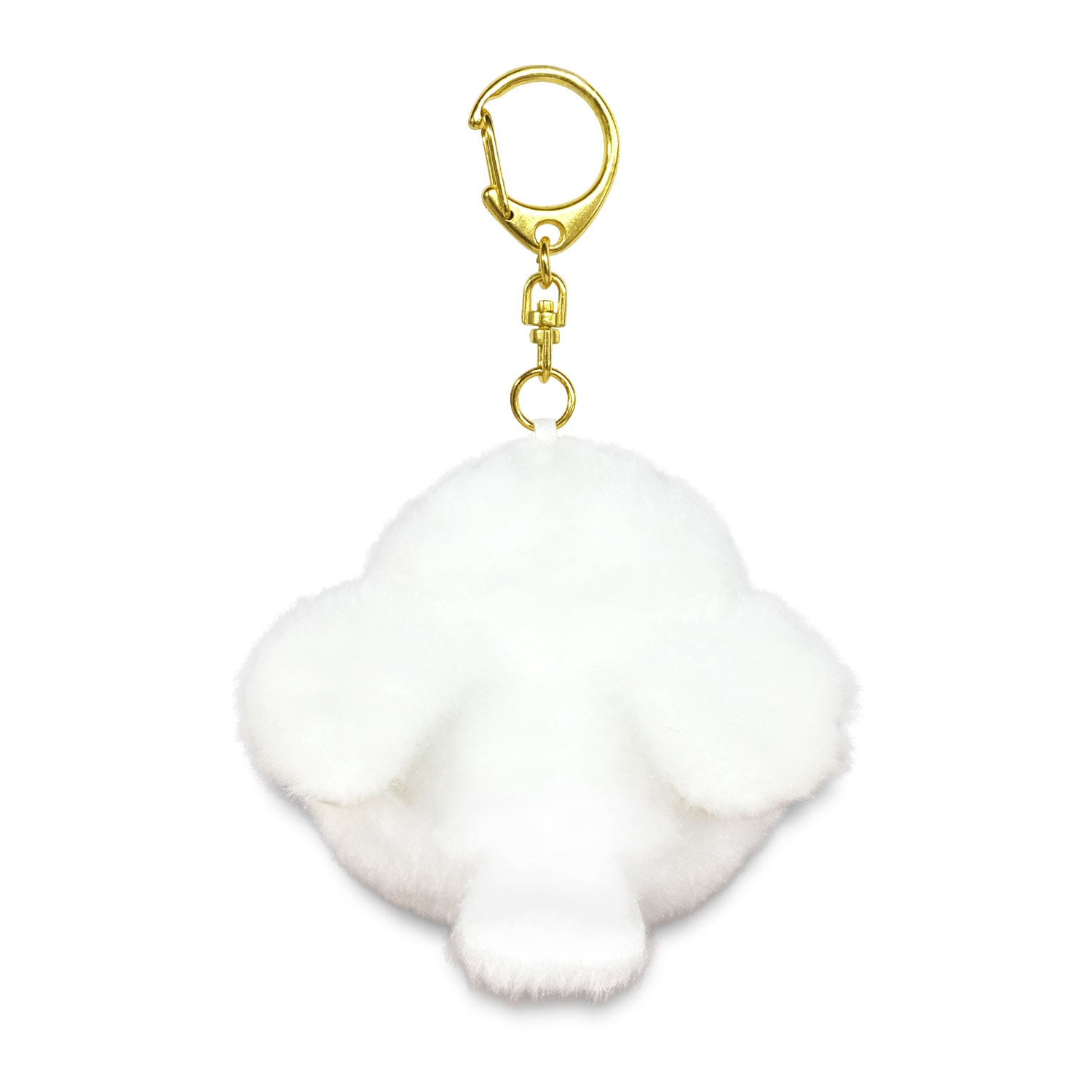 ふくふくことりマスコットキーホルダーぶんちょ（白文鳥）/Fuku-Fuku Kotori mascot keyholder Buncho (White Java Sparrow):705931