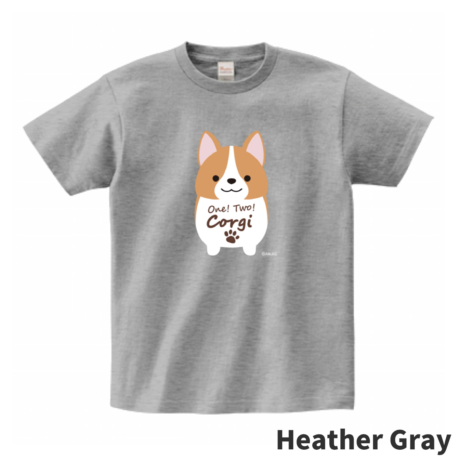 【オンライン限定】いちにのコーギーTシャツ（正面）：571054