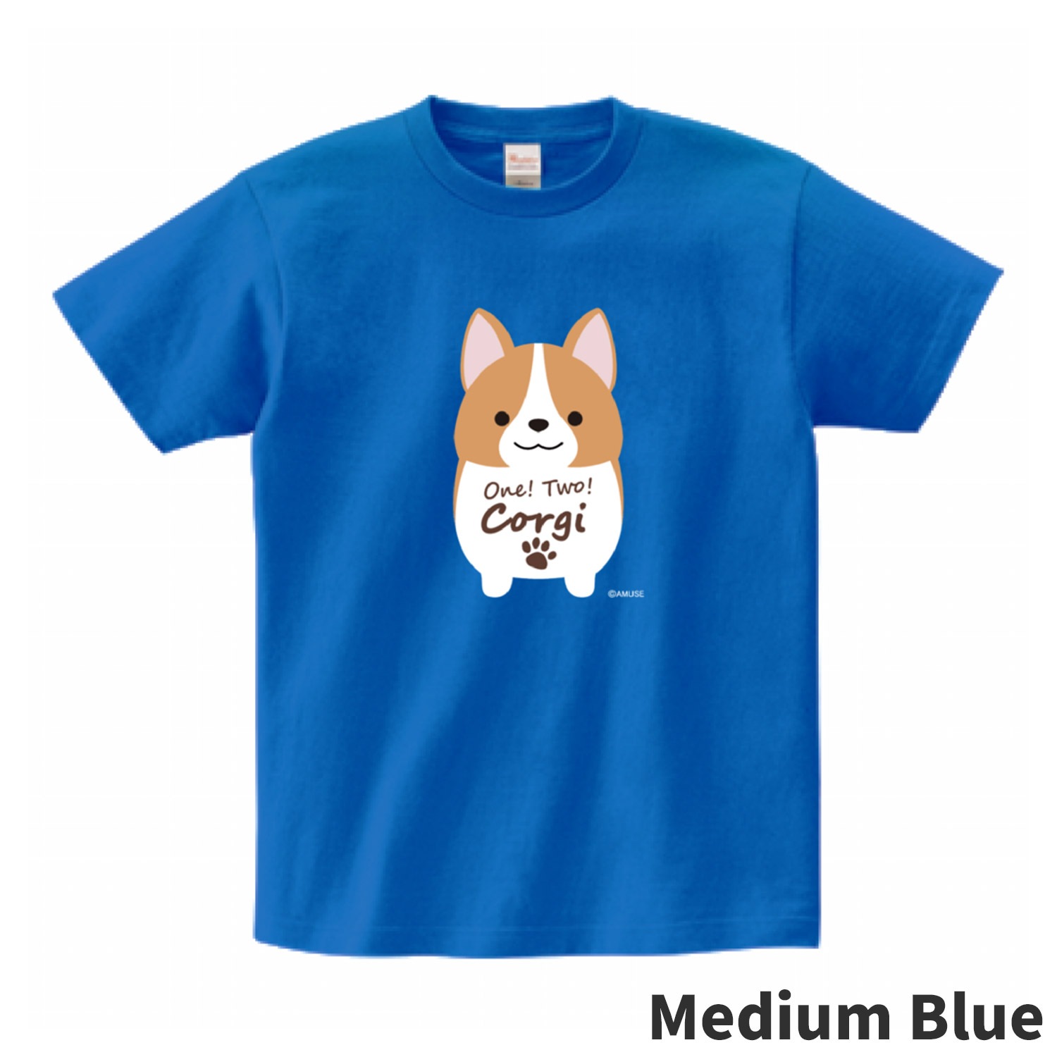 【オンライン限定】いちにのコーギーTシャツ（正面）：571054